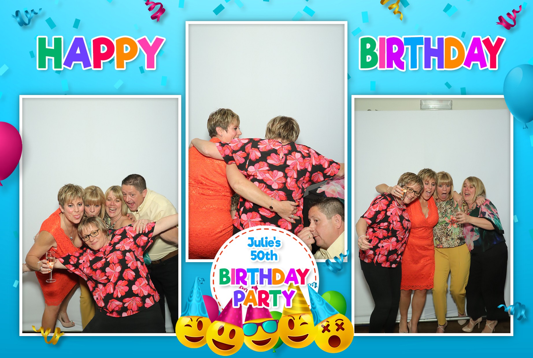 Julie's 50th Birthday | View more photos from the event at gallery.myphotoboothexperience.co.uk/u/MyPhotoBoothExperienceLtd/Julies-50th-Birthday